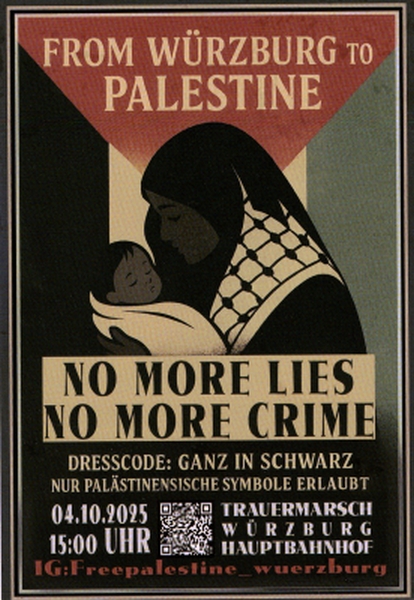 Gaza Trauermarsch-2025